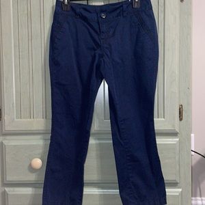 Maurice’s Navy Blue Size 1/2 Regular Casual Capri Pants